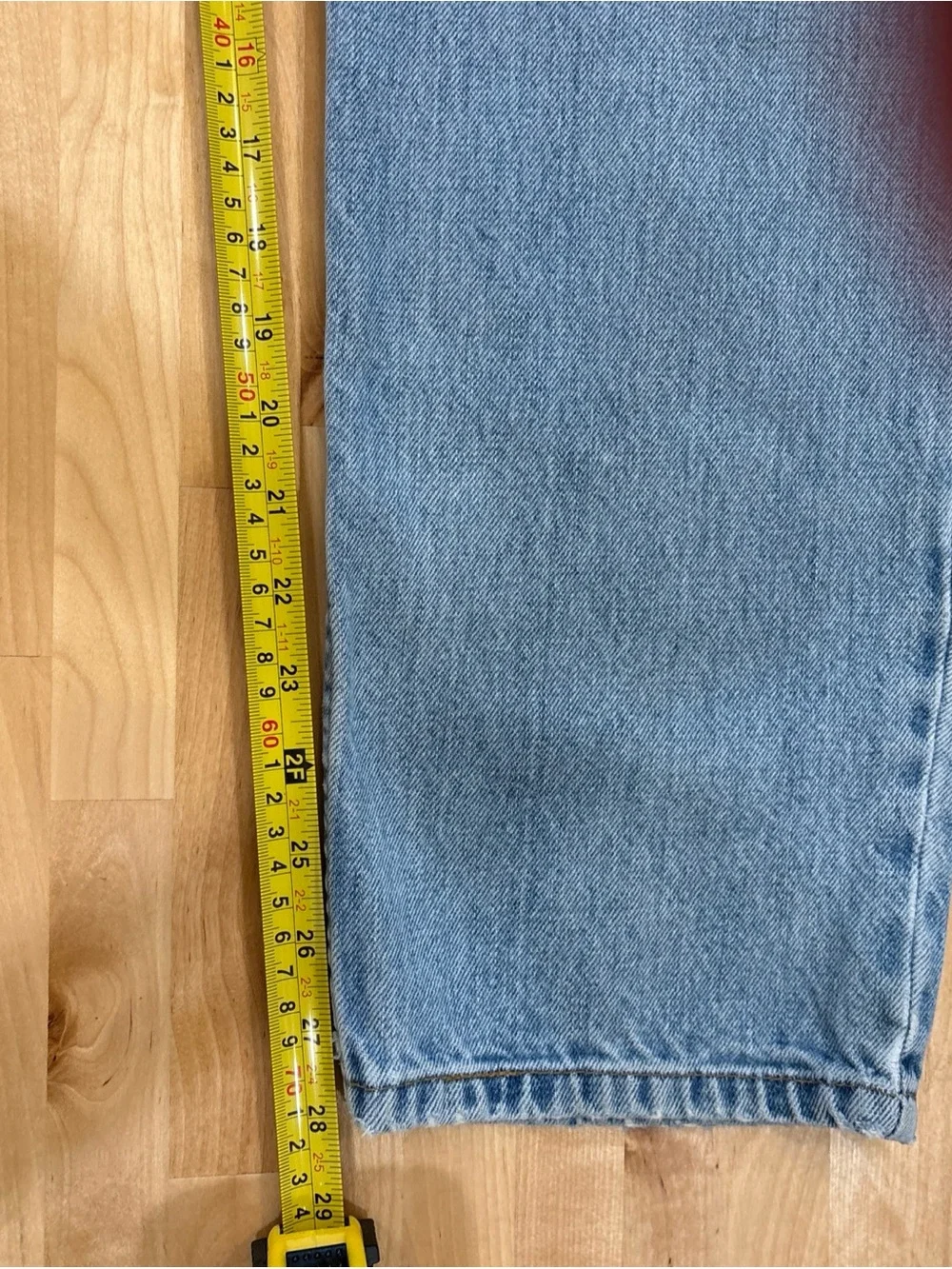 Vintage Levi'S 550 Relaxed Fit Jeans Mens USA 90's 34x30 Black Wing Red Tab